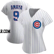 Miguel Amaya Women's Chicago Cubs White Authentic Home Jersey