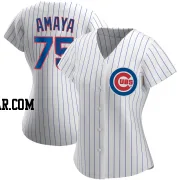 Miguel Amaya Women's Chicago Cubs White Authentic Home Jersey