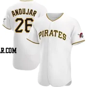 Miguel Andujar Men's Pittsburgh Pirates White Authentic Home Jersey