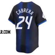 Miguel Cabrera Youth Detroit Tigers Blue Limited 2024 City Connect Jersey