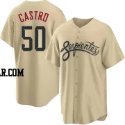 Miguel Castro Men's Arizona Diamondbacks Gold Replica 2021 City Connect Cool Base Jersey