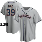 Miguel Diaz Men's Houston Astros Gray Replica Road Jersey