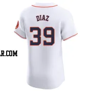 Miguel Diaz Men's Houston Astros White Elite Home Jersey