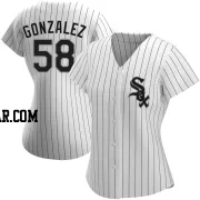 Miguel Gonzalez Women's Chicago White Sox White Authentic Home Jersey