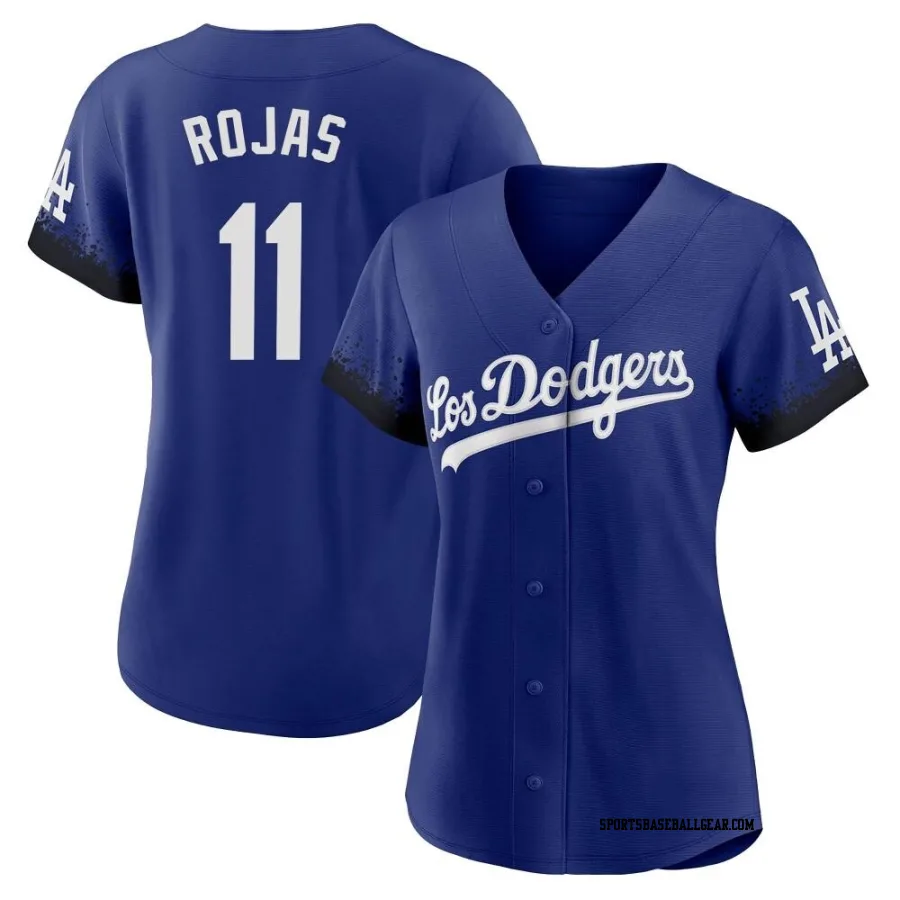 Miguel Rojas Women's Los Angeles Dodgers Royal Replica 2021 City Connect Jersey