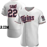 Miguel Sano Men's Minnesota Twins White Authentic Home Jersey