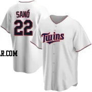 Miguel Sano Men's Minnesota Twins White Replica Home Jersey