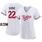 Miguel Sano Women's Minnesota Twins White Authentic Home Jersey