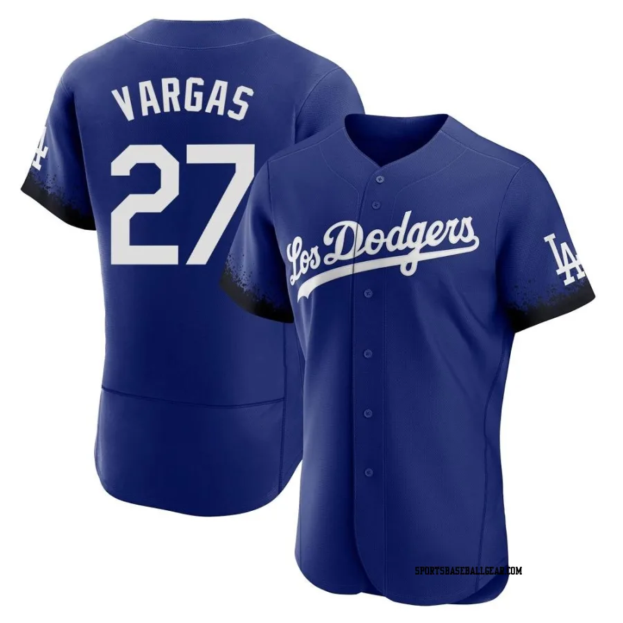 Miguel Vargas Men's Los Angeles Dodgers Royal Authentic 2021 City Connect Jersey