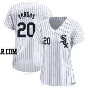 Miguel Vargas Women's Chicago White Sox White Limited Home Jersey