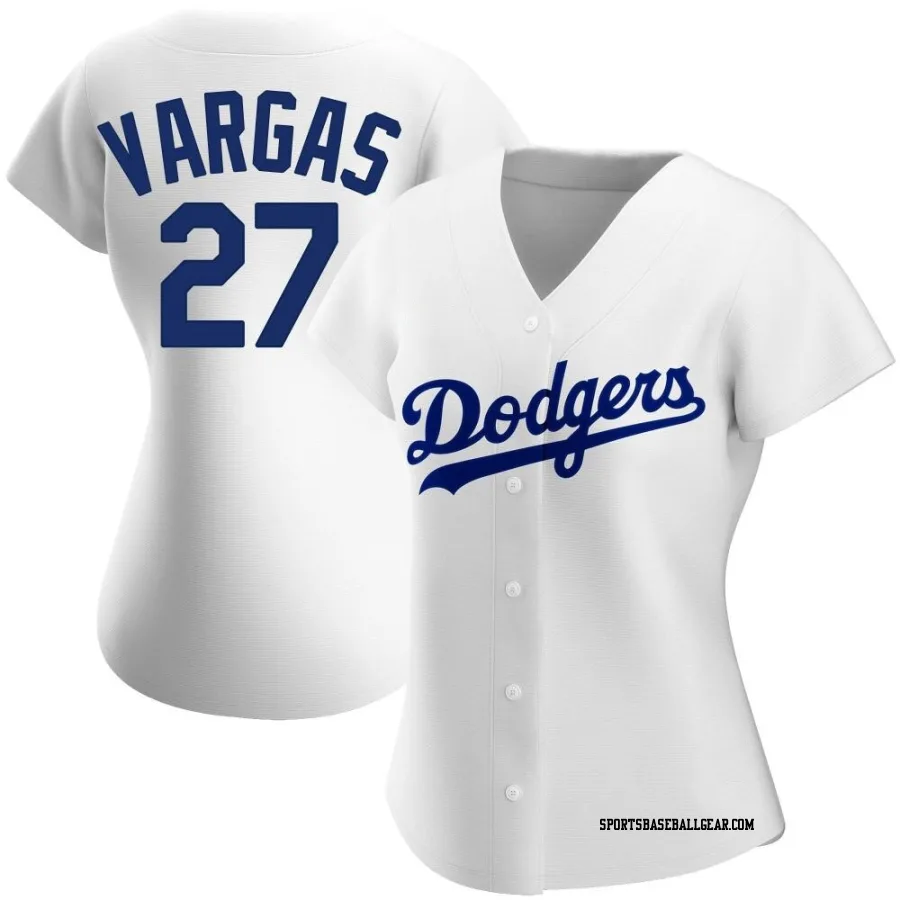 Miguel Vargas Women's Los Angeles Dodgers White Authentic Home Jersey