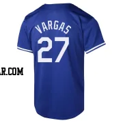 Miguel Vargas Youth Los Angeles Dodgers Royal Limited Alternate Jersey