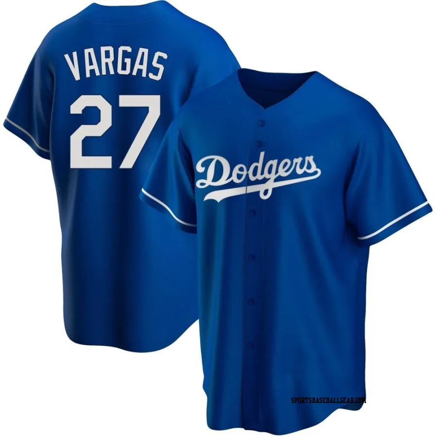 Miguel Vargas Youth Los Angeles Dodgers Royal Replica Alternate Jersey