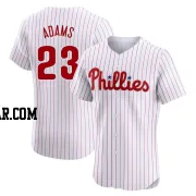 Mike Adams Men's Philadelphia Phillies White Elite Home Jersey