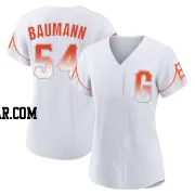 Mike Baumann Women's San Francisco Giants White Authentic 2021 City Connect Jersey