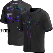 Mike Baumann Youth San Francisco Giants Black Holographic Replica Alternate Jersey