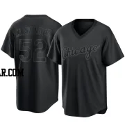 Mike Clevinger Men's Chicago White Sox Black Replica Pitch Fashion Jersey