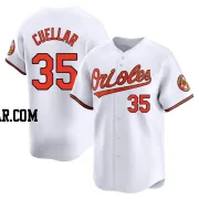 Mike Cuellar Men's Baltimore Orioles White Limited Home Jersey