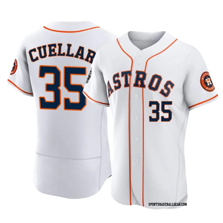 Mike Cuellar Men's Houston Astros White Authentic 2022 World Series Home Jersey