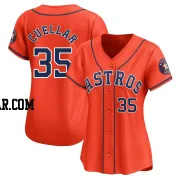 Mike Cuellar Women's Houston Astros Orange Limited Alternate Jersey