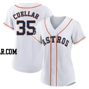 Mike Cuellar Women's Houston Astros White Authentic 2022 World Series Champions Home Jersey