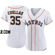 Mike Cuellar Women's Houston Astros White Authentic 2022 World Series Home Jersey