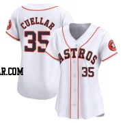 Mike Cuellar Women's Houston Astros White Limited Home Jersey