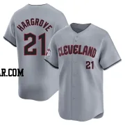 Mike Hargrove Men's Cleveland Guardians Gray Limited Road Jersey