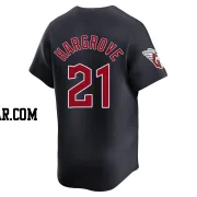 Mike Hargrove Youth Cleveland Guardians Navy Limited Alternate Jersey