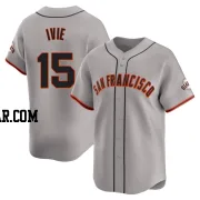 Mike Ivie Men's San Francisco Giants Gray Limited Away Jersey