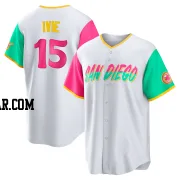 Mike Ivie Youth San Diego Padres White Replica 2022 City Connect Jersey