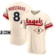 Mike Moustakas Men's Los Angeles Angels Cream Authentic 2022 City Connect Jersey