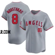 Mike Moustakas Men's Los Angeles Angels Gray Limited Away Jersey