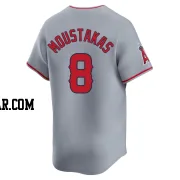 Mike Moustakas Men's Los Angeles Angels Gray Limited Away Jersey