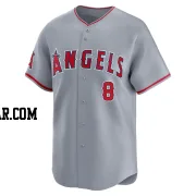 Mike Moustakas Youth Los Angeles Angels Gray Limited Away Jersey