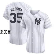 Mike Mussina Men's New York Yankees White Elite Home Jersey