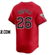 Mike Napoli Youth Cleveland Guardians Red Limited Alternate Jersey