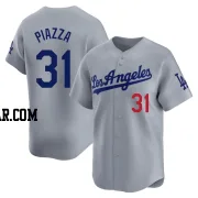 Mike Piazza Youth Los Angeles Dodgers Gray Limited Away Jersey