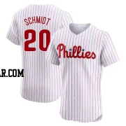 Mike Schmidt Men's Philadelphia Phillies White Elite Home Jersey