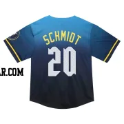 Mike Schmidt Toddler Philadelphia Phillies Blue Limited 2024 City Connect Jersey