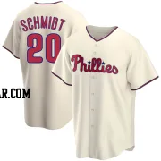 Mike Schmidt Youth Philadelphia Phillies Cream Replica Alternate Jersey