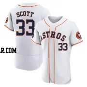 Mike Scott Men's Houston Astros White Authentic 2022 World Series Champions Home Jersey