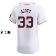 Mike Scott Men's Houston Astros White Elite Home Jersey