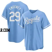 Mike Sweeney Men's Kansas City Royals Light Blue Replica 2022 Alternate Jersey