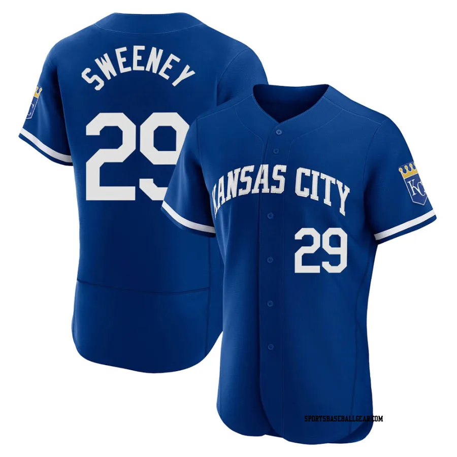 Mike Sweeney Men's Kansas City Royals Royal Authentic 2022 Alternate Jersey