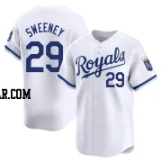 Mike Sweeney Men's Kansas City Royals White Limited Home Jersey