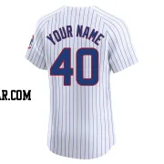 Mike Tauchman Men's Chicago Cubs White Elite Home Jersey