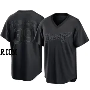 Mike Tauchman Men's Chicago White Sox Black Replica Pitch Fashion Jersey