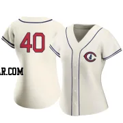 Mike Tauchman Women's Chicago Cubs Cream Replica 2022 Field Of Dreams Jersey