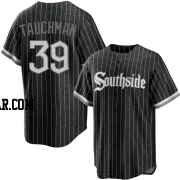 Mike Tauchman Youth Chicago White Sox Black Replica 2021 City Connect Jersey